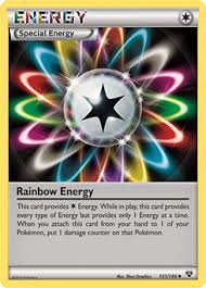 As such, there are dozens of different kinds of energy cards around. Rainbow Energy Xy Tcg Card Database Pokemon Com