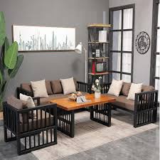 Do you want coffee table for sectional sofa being a relaxed atmosphere that reflects your own styles? Metal Frame Office Furniture Sectional Sofa With Coffee Table China Furniture Sofa Made In China Com
