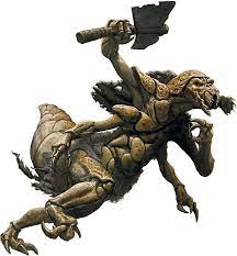 Ettercap Fantasy Monster Character Art Humanoid Creatures