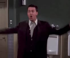 Joey and chandler submit their timesheets. Friends Gifs Chandler Wattpad