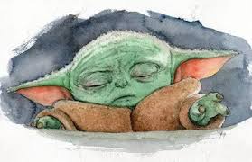 | via facebook on we heart it. Baby Yoda Google Search Yoda Art Yoda Drawing Star Wars Art