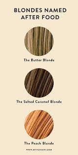 The Blonde Hair Colours We Ve Named After Food Dark Blonde Hair Color Fall Hair Colors Hair Color