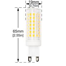 5w G9 Ceramic Base Led Light Bulbs Lustaled Led G9 Bi Pin Base Bulb 50w Halogen Replacement 360 Degree Beam Angle La Chandelier Ceiling Lights G9 Led Bulb Lamp