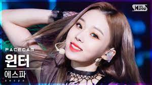 Aespa's comeback v live 'next level of aespa' to be aired on 5/17 8pm kst! íŽ˜ì´ìŠ¤ìº 4k ì—ìŠ¤íŒŒ ìœˆí„° Black Mamba Aespa Winter Facecam Sbs Inkigayo 2020 11 29 Youtube