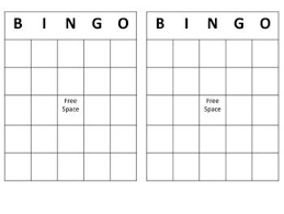 Printable Template Free Blank Bingo Card Free Bingo Template Bingo Template Bingo Printable Free Bingo Card Template
