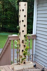 Diy vertical strawberry pvc tube planter. 15 Diy Vertical Vegetable Garden Ideas Projects The Garden Glove