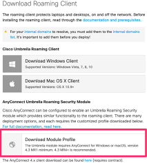 Cisco anyconnect is available as a mobile app for ios and android devices. Migration Of Anyconnect Roaming Security From One Umbrella Org To Another Cisco Umbrella