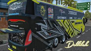 17 livery srikandi shd update bussid v3 1 terbaru kualitas jernih. Sudiro Tungga Jaya Dellilah Livery Mod Sr2 S Series K410ib Bussid Youtube