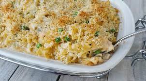 Stir the bread crumbs and butter in a small bowl. Tuna Noodle Casserole Retro Revisited