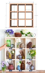 Garage shelves don't have to cost a fortune! Pottery Barn Farmhouse Style 15 Diy Cubby Wall Shelf A Piece Of Rainbow