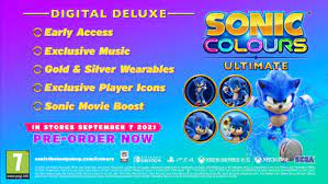 The dark brotherhood (2008) sonic battle (2003) sonic pinball party (2003) tails adventure (1995) Where To Go Fast And Pre Order Sonic Colours Ultimate Vg247