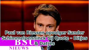 De motorrijder overlijdt aan zijn verwondingen. Paul Van Riessen Opvolger Sander Schimmelpenninck Bij Quote Ditjes Datjes Youtube