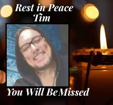 The recovery community lost a great man and huge inspiration today. I am  deeply saddened by this news. Praying for your family Tim Crazyoneye  Chesnut.🙏🙏😢