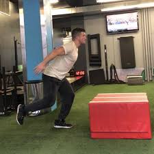 10 Box Jump Variations To Boost Strength Explosiveness And Athleticism Barbend Box Jumps Plyometric Workout Agility Ladder