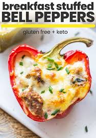 Breakfast Stuffed Bell Peppers Recipe Stuffed Peppers Stuffed Bell Peppers Recipes