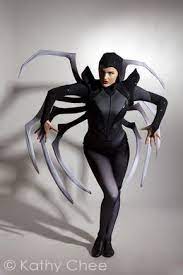 Diy Spider Halloween Costume Idea Diy Spider Costume Spider Costume Spider Halloween Costume