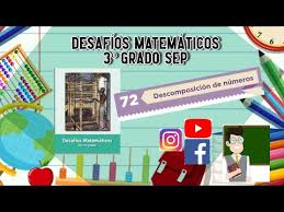 En medio de los caballos blancos. Desafio 72 3Âº Grado Sep Pag 158 Educacion Sep Matematicasatualcance Mequedoencasa Youtube