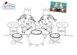 If you have a budding artist youll love this collection of coloring pages to keep kids interested and busy. Http Www Nickjr Co Uk Gsp Scenic International Nickjr Co Uk Create Little Kingdom Ben And Holly Colouring Sheets Pdf