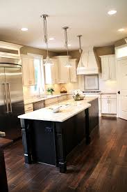 With minwax® wood stains, there's a color to suit every style. White Kitchen With Dark Walnut Floors Novocom Top