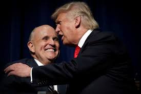 Rudi giuliani sweats hair dye during latest press conference. Donald Trump S Divisive Lawyer Was Once Known As America S Mayor What Happened To Rudy Giuliani Abc News