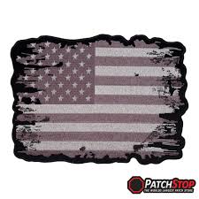 Black And Gray American Flag Meaning Subdued Distressed American Flag Patch Patriotic Patches With Images American Flag Patch Flag Patches American Flag