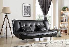 These sofa beds have a single cushion overlaying a metal or wood frame with a sturdy back and legs. Think You Know What A Click Clack Sofa Bed Is The Sleep Judge