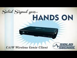 Maybe you would like to learn more about one of these? Solid Signal Goes Hands On Directv C41w Wireless Client Youtube