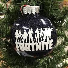 Holiday Christmas Tree Ornament Fortnite Clan Handmade Christmas Decorations Christmas Bulbs Christmas Decor Diy