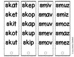These examples have been automatically selected and may contain sensitive. Fluency Fans Nonsense Words Ccvc Blends Set 1 By Jessica Michele
