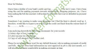 Sbi credit card limit increase application. Credit Card Limit Increase Request Letter For Hdfc Bank Cards Ideas