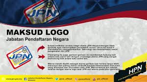 Jabatan pendaftaran negara (jpn) is a department under the purview of the ministry of home affairs. Maksud Logo Jabatan Jabatan Pendaftaran Negara Malaysia Facebook