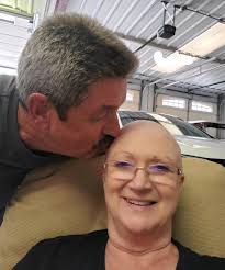 Dame Deborah James shared a heartbreaking snap of her doting dad brushing  her hair telling her followers she has "no strength" left to do it herself.  💔 She is currently receiving end-of-life