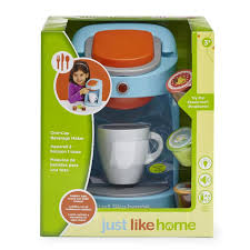 Just Like Home One Cup Beverage Maker Playset Toy Kitchen Appliances Toy Kitchen Playset