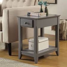 Acme Furniture Bertie Wood Transitional Side Table In 2020 End Tables With Storage Small End Tables End Tables