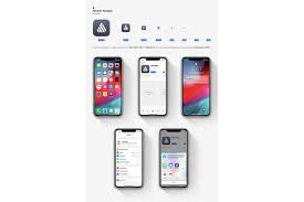 Ios Icon Template Mockup Psd Ad Affiliate Dpi Smart Object Changing