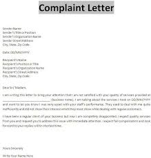 Business Letter Of Complaint Letters Font Business Communication Business Letter Format Example Business Letter Format