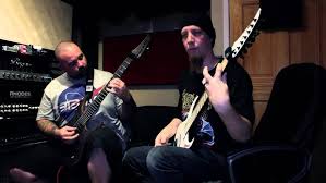 Keith Merrow and Wes Hauch of The Faceless (working)