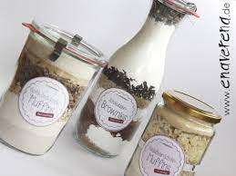 Das rezept aus enie backt gibt's hier. Backmischung Im Glas Fur Muffins Brownies Handmade Kultur