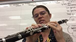 The reed allows you to blow. Mini Lesson Playing Over The Break On The Clarinet Youtube