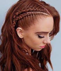 Side Braided Long Hair Redhead Hairstyles For Sultry And Sassy Look Braids For Long Hair Redhead Hairstyles Hair Styles