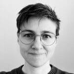 Honor Elliott and Picasso, the dog who raced cyclocross