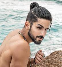 Classy Man Bun Hairstyle Men Long Hair Bun Man Bun Hairstyles Cool Hairstyles For Men