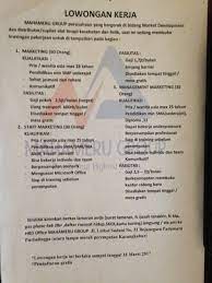 Media informasi lowongan kerja dan berita seputar purbalingga dan sekitarnya. Dinas Tenaga Kerja Purbalingga ×'×˜×•×•×™×˜×¨ Ada Loker Nih Di Purbalingga Loker Carikerja Dinnaker Purbalingga