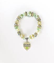 Excited To Share This Item From My Etsy Shop Lyme Disease Awareness Bracelet Lyme Disease Bracelet Awareness Bracelet Pandora Charm Bracelet Bracelets