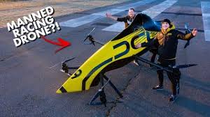 The drone racing league is building an insane new sport. First Manned Aerobatic Racing Drone Will It Flip Youtube
