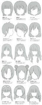 Meng Sister Positive Hairstyle Anime Drawings Tutorials Manga Drawing Drawings