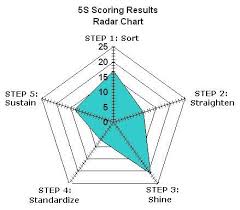 5s Radar Chart Radar Chart Lean Six Sigma Lean Project