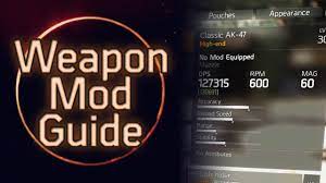 Weapon mods, or weapon modifications, are attachable upgrades, such a scopes and grips, for your weapons. The Division The Best Weapon Mods And Attachments Guide Youtube