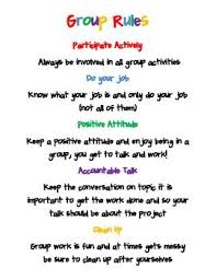 Group Rules Poster Group Rules Listening And Following Directions Small Groups