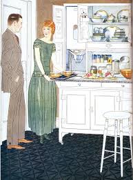 vintage ads: sellers kitchen cabinets, 1924